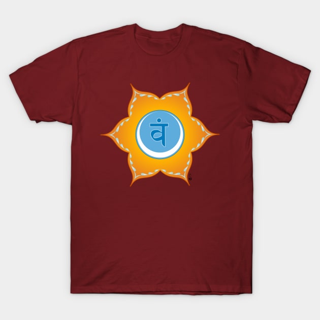 Svadhistana chakra T-Shirt by HagalArt